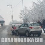 Saobraćajni udes u Sarajevu, 2 lica povređena uključujući i trudnicu!