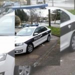 (FOTO) Policajci na parkingu za invalide