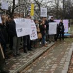 PROTEST STUDENATA ZBOG KAŠNJENJA USELJENJA U DOM (FOTO)