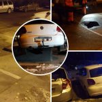 (FOTO+VIDEO) Otvorila se rupa, propao auto: ‘Čuo se lom, kao rušenje zida’