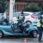 (FOTO) Muškarac preminuo, a žena u bolnici nakon sudara