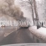 (FOTO/VIDEO) Gori autobus u Sarajevu