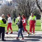 (FOTO) Sudar kombija i taksi vozila u Sarajevu, jedna osoba povrijeđena