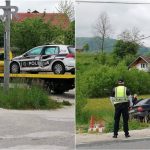 (FOTO) Detalji potjere: Priveden vozač iz Goražda, prevrnuo policijsko vozilo, policajcu slomio ruku