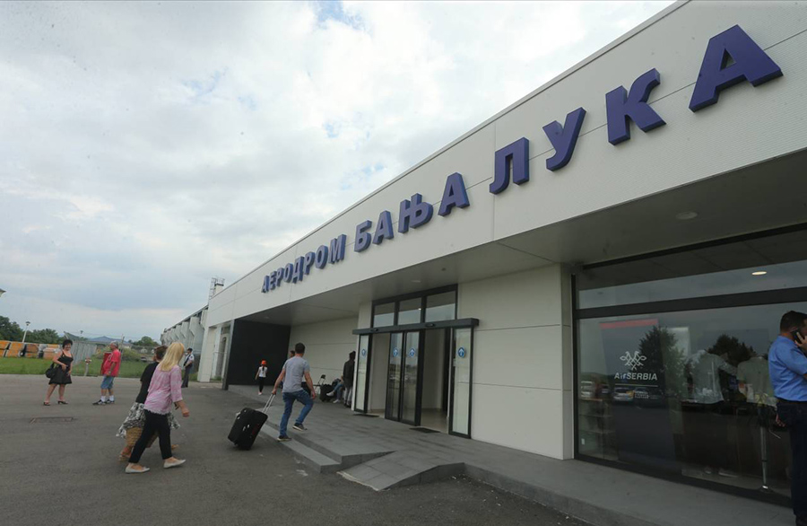 Banjalučki aerodrom imao 355% više putnika nego u avgustu 2019.