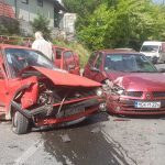 Dvije osobe zadržane na liječenju nakon saobraćajne nezgode u naselju Krojčica