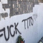 Spomen-park Vraca na meti vandala: Izvaljene kamene ploče i ispisani uvredljivi grafiti