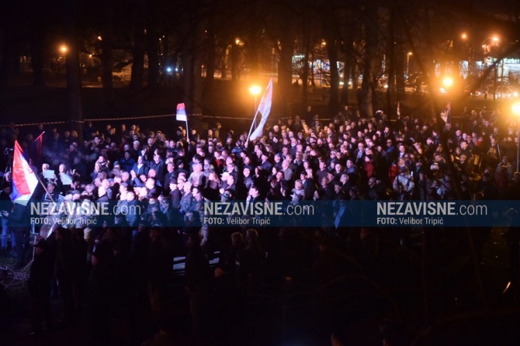 Protest “Dosta je” u Banjaluci: Dva zahtjeva opozicije