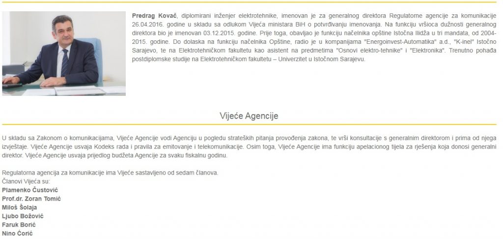 Mandat Vijeću istekao prije dvije godine: Za koga se štima konkurs za izbor direktora RAK-a!?