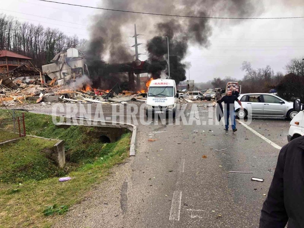 Petoro povrijeđeno u eksploziji na pumpi kod Zvornika