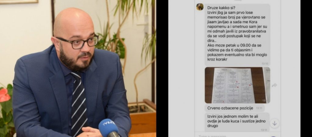 Pročitajte poruke u kojoj Šteta navodno nudi radna mjesta, ministar tvrdi da nema ništa s tim