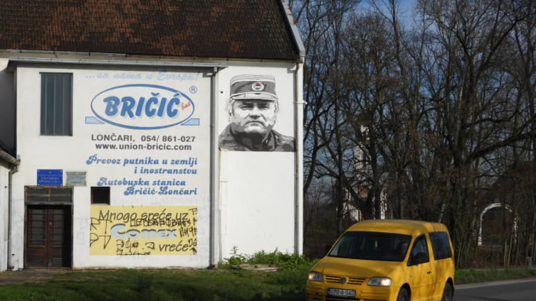 Darko Mladić na kući nacrtao lik svog oca Ratka