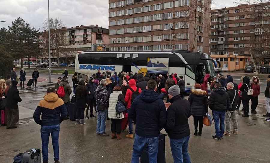 Praznici prolaze, a PUNI AUTOBUSI odvoze radnike iz BiH