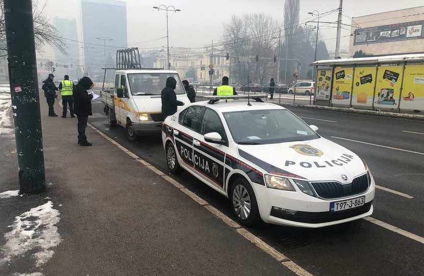 Sarajevska policija iz saobraćaja isključuje vozila sa Euro 2 normom