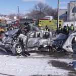 (FOTO+VIDEO) U lančananom sudaru učestvovalo oko 200 vozila, povrijeđeno na desetine ljudi