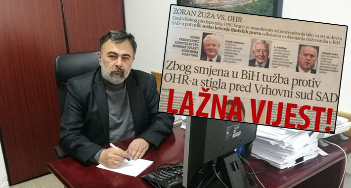 Raskrinkane laži Zorana Žuže: Izmišljeni advokati rade na slučaju koji je “mrtav” dvije godine