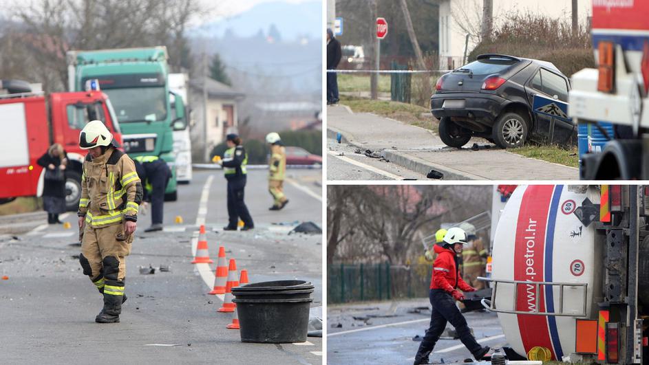 (VIDEO) Sudarili kamion i cisterna, vozač na mjestu poginuo