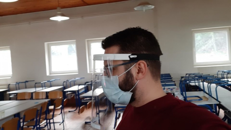 Pomoć medicinskom osoblju: Tuzlanski studenti napravili prototip zaštitne maske