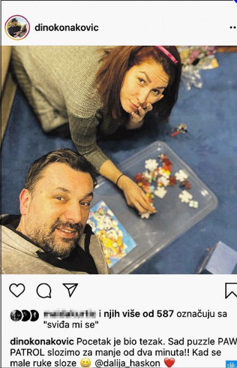 Dok traje borba protiv koronavirusa, Dino Konaković u izolaciji slaže puzzle