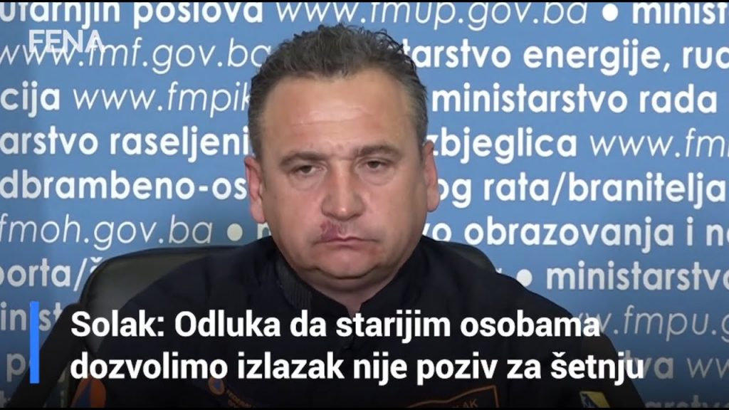 (VIDEO) Odluka da starijim osobama dozvolimo izlazak nije poziv za šetnju