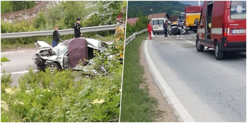 Teška saobraćajna nesreća: Dvije osobe poginule na putu Tuzla – Srebrenik