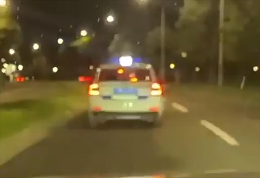 (VIDEO) Policija sa rotacijom ga je jurila, ali je ovaj vozač imao DRUGE PLANOVE