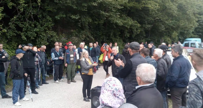 Protesti mještana Buturović Polja: Neretvicu ne damo, hidroelektrane nećemo!