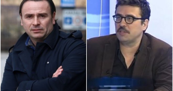 Memo Haljevac: Ti si na guzove studirao i udarao se sintelanom! Damir Nikšić: Čuj ‘sintelan’?!