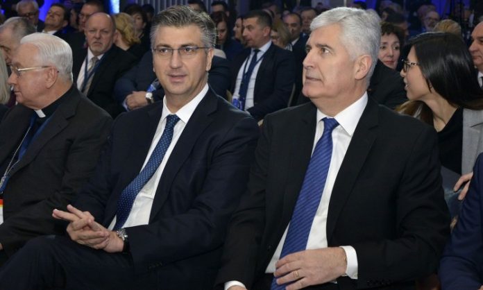 Plenković prokomentarisao izjavu Čovića