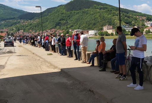 Goražde: Građani poručili da ih niko ne treba štititi od rijeke, već od ljudi