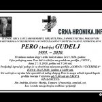 Poznat termin sprovoda Pere Gudelja