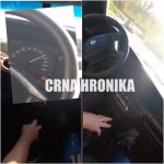 Divljanje po putu: Dvije djevojke i muškarac vozili 160 km/h kroz naseljeno mjesto (VIDEO)