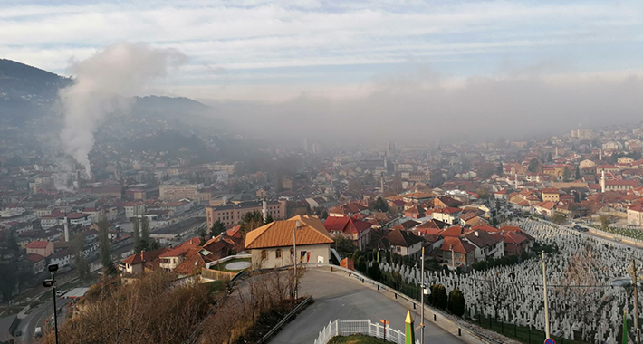 Sarajevo jutros među najzagađenijim gradovima na svijetu