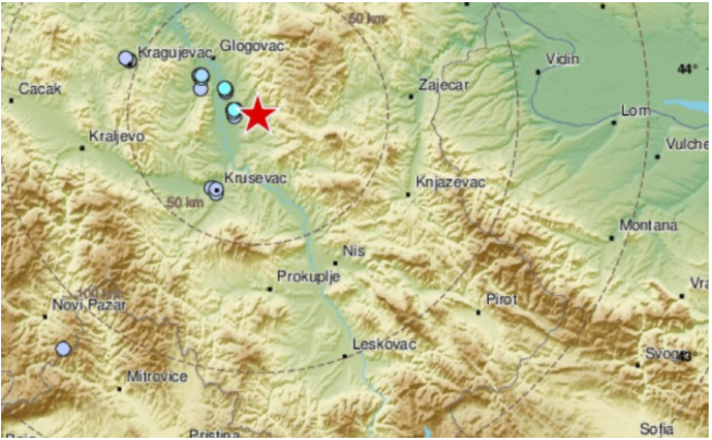 Zemljotres u Srbiji: Zatreslo se u četiri grada