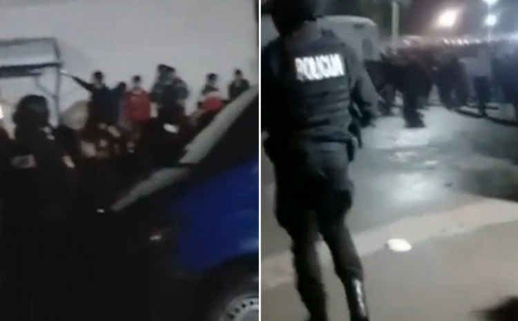 (VIDEO) Neredi u kampu Blažuj: Migranti se sukobili sa radnicima IOM-a