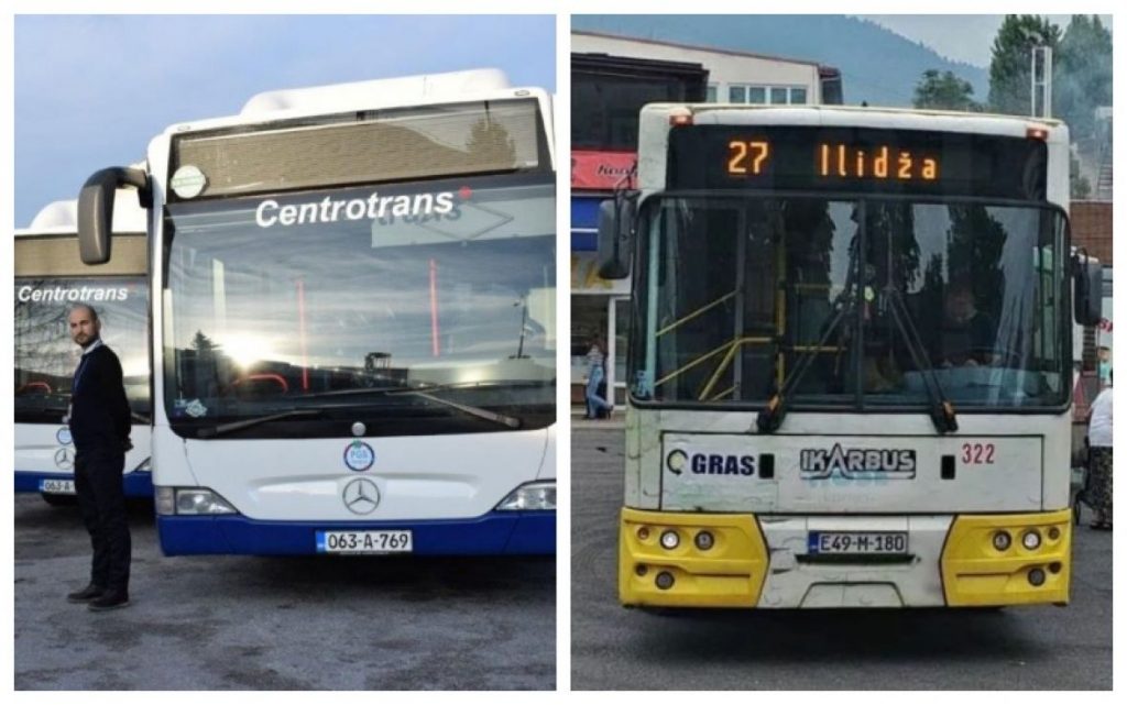 U maju obustava tramvajskog saobraćaja, 40 autobusa će voziti putnike od Ilidže do Baščaršije