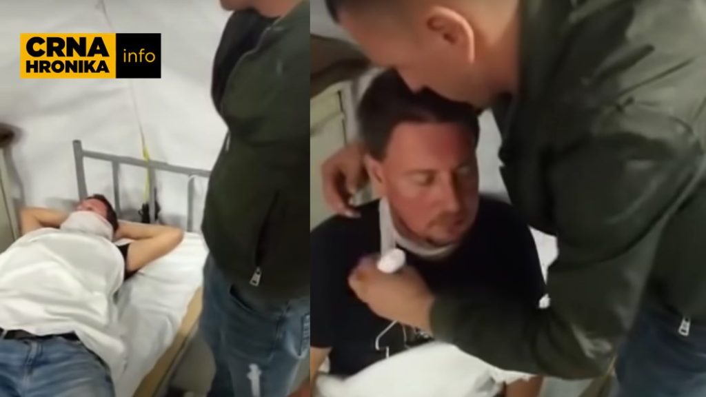 (VIDEO) Iskoristili nepažnju osoblja: Pijani ušli u šator zadarske covid bolnice pa napravili haos