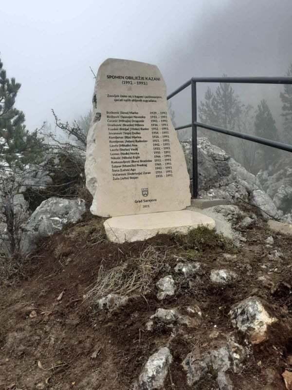 Postavljen spomenik na Kazanima: Svečano će biti otkriven u ponedjeljak 15. novembra.