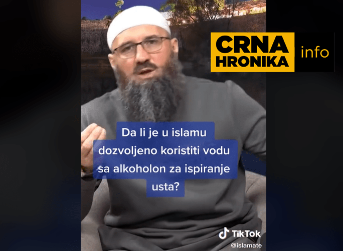 Elvedin Pezić odgovara: Da li je u islamu dozvoljeno koristiti vodu sa alkoholom za ispiranje usta?