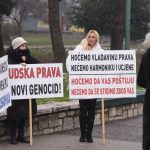 (VIDEO) Slab odziv građana: Održani protesti ispred Predsjedništva BiH