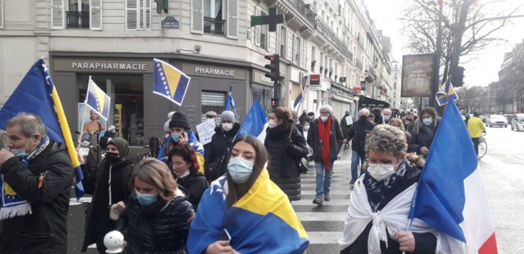 Nakon Njemačke protesti podrške jedinstvu BiH danas će biti i u Austriji