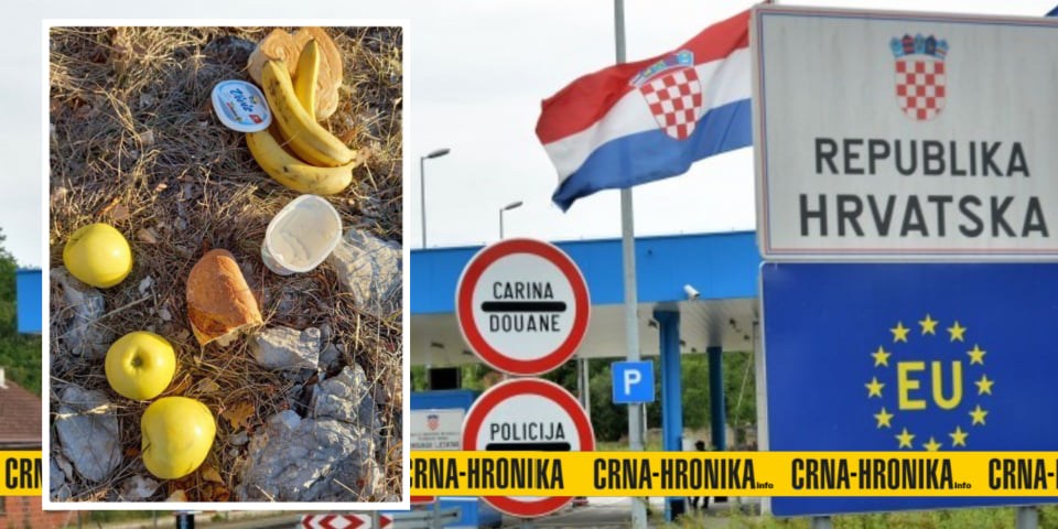 Hrvatski carinici ih vratili u BiH zbog 4 banane, 4 jabuke i pola sirnog namaza