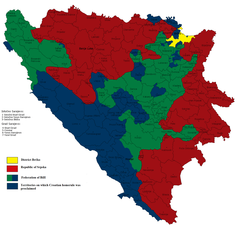 Da li bi treći entitet relaksirao bi sve odnose u Bosni i Hercegovini?