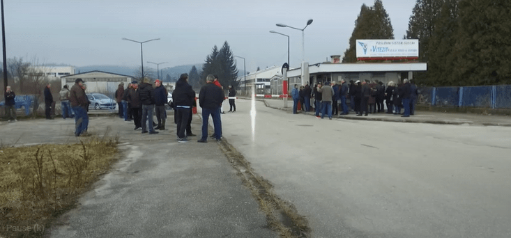 (VIDEO) Protestovali radnici Vitezita u stečaju: 570 radnika čeka isplatu dugovanja