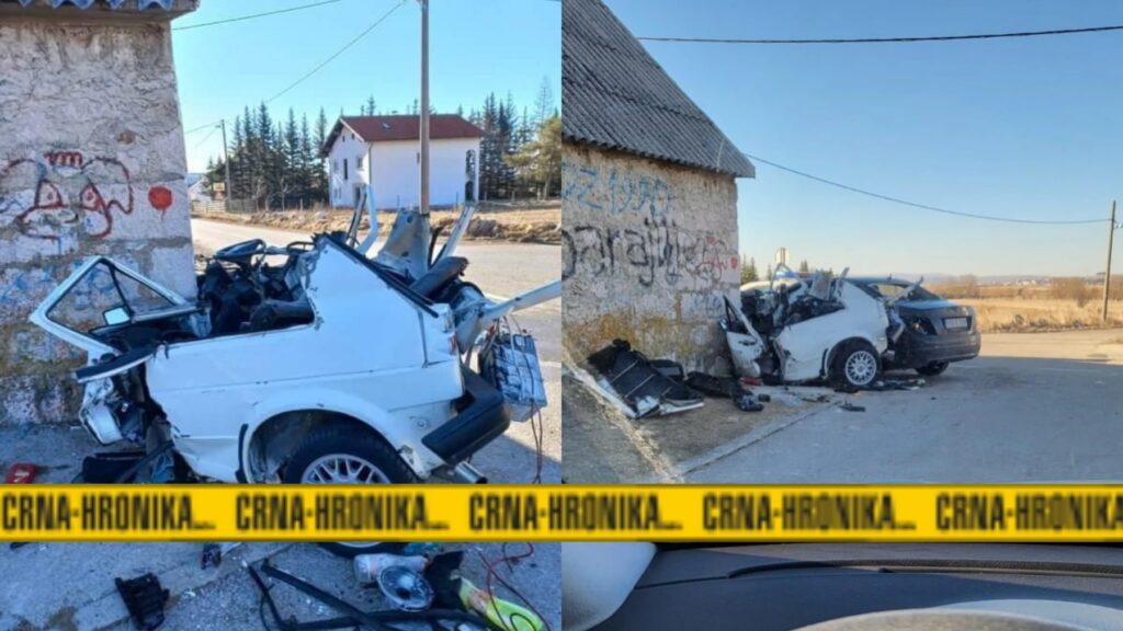 (FOTO) Smrskani automobili: Dvije mlade osobe iz Tomislavgrada smrtno stradale