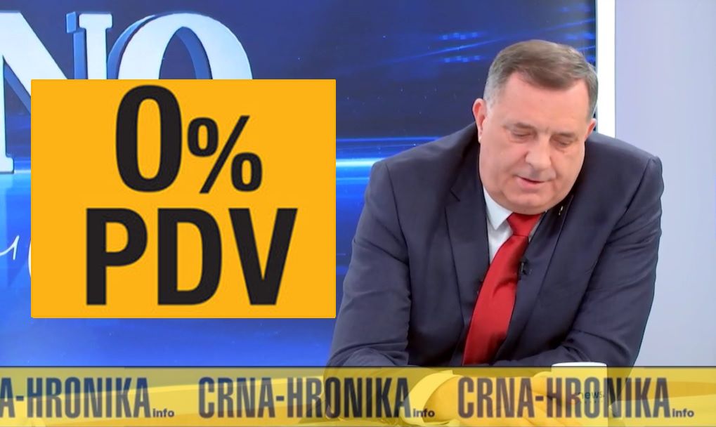 Nula umjesto pet posto: Dodik predlaže da se ukine PDV na osnovne životne namirnice