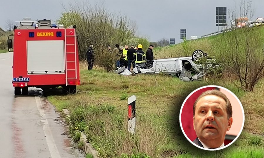 Detalji nesreće kod Ražnja: Ljajićev automobil letio 100 metara pa pao na krov