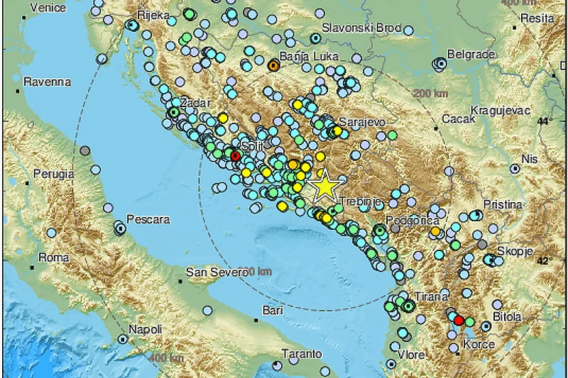 Zvanično najjači zemljotres u posljednjih 50 godina! Zemljotres koji je uzdrmao BiH bio je jak 5,6 stepeni po Richteru