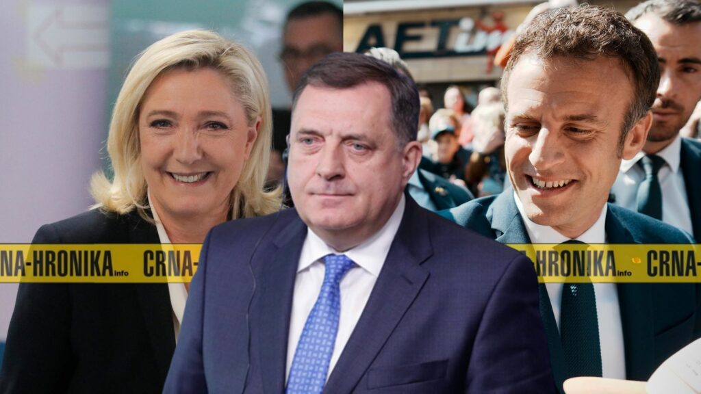 Dodik igra onako kako vjetrovi pušu: Danas zove Macrona, a prije četiri mjeseca surađivao s kolegama iz stranke Le Pen