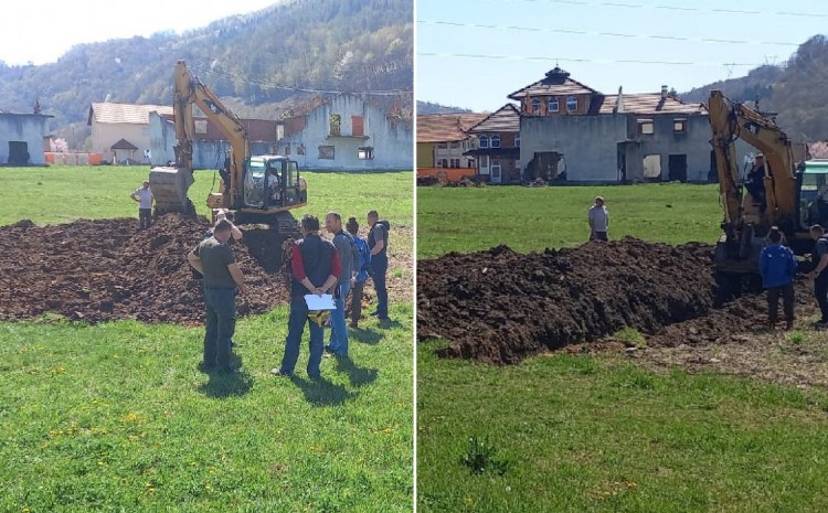 U dvorištu nane Fate Orlović počela potraga za posmrtnim ostacima